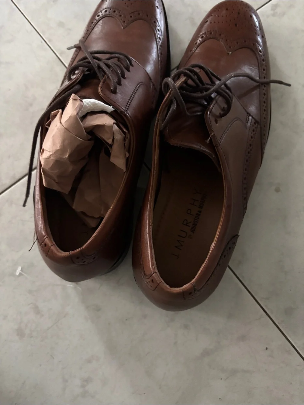 Johnston & Murphy classic brown